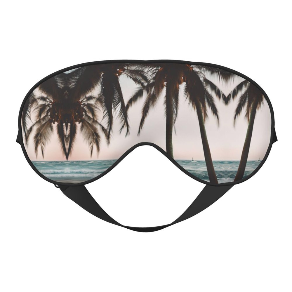 Cartoon Pigeon 1 Print Eye Mask,Silk-Like Sleep Mask,Night Sleeping Mask for Men Women,for Sleep Relaxation