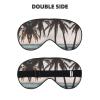 Cartoon Pigeon 1 Print Eye Mask,Silk-Like Sleep Mask,Night Sleeping Mask for Men Women,for Sleep Relaxation view 2