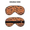 Bat Pattern Print Eye Mask,Silk-Like Sleep Mask,Night Sleeping Mask for Men Women,for Sleep Relaxation view 2