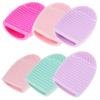 Gatuida Silicone Beauty Brush Cleaning Pad 6pcs Egg Brush Cleaner for Makeup Tools view 1