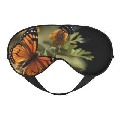 Beautiful Butterfly Print Eye Mask,Silk-Like Sleep Mask,Night Sleeping Mask for Men Women,for Sleep Relaxation