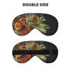 Beautiful Butterfly Print Eye Mask,Silk-Like Sleep Mask,Night Sleeping Mask for Men Women,for Sleep Relaxation view 2