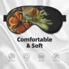 Beautiful Butterfly Print Eye Mask,Silk-Like Sleep Mask,Night Sleeping Mask for Men Women,for Sleep Relaxation view 3