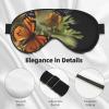 Beautiful Butterfly Print Eye Mask,Silk-Like Sleep Mask,Night Sleeping Mask for Men Women,for Sleep Relaxation view 4