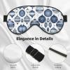 Christmas Ornaments Print Eye Mask,Silk-Like Sleep Mask,Night Sleeping Mask for Men Women,for Sleep Relaxation view 4