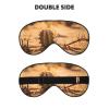 Desert Cactus Print Eye Mask,Silk-Like Sleep Mask,Night Sleeping Mask for Men Women,for Sleep Relaxation view 2