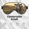 Dairy Cow Print Eye Mask,Silk-Like Sleep Mask,Night Sleeping Mask for Men Women,for Sleep Relaxation view 3