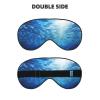 Fish Print Eye Mask,Silk-Like Sleep Mask,Night Sleeping Mask for Men Women,for Sleep Relaxation view 2