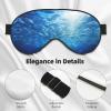 Fish Print Eye Mask,Silk-Like Sleep Mask,Night Sleeping Mask for Men Women,for Sleep Relaxation view 4