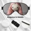 Mermaid Doll 01 Print Eye Mask,Silk-Like Sleep Mask,Night Sleeping Mask for Men Women,for Sleep Relaxation view 4