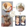 zhongxlla Hair Bun, Messy Bun Hair Extension with Elastic Band - Tousled Updo Scrunchies for Women & Girls For Women Girls view 3