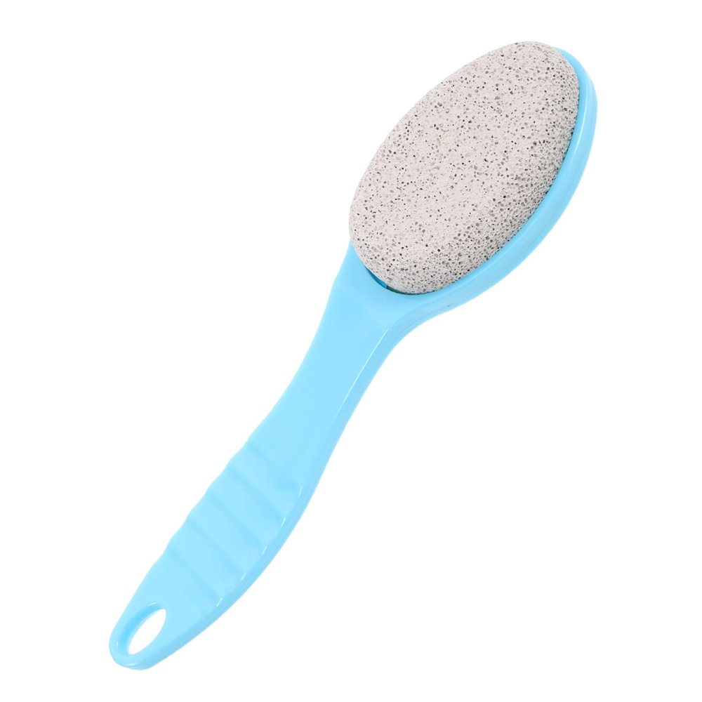 AUTSUPPL Foot Dead Skin Remover Toe Brush Double Sided Foot Scrubber Exfoliator Pumice Stone for Pedicure