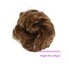 zhongxlla Hair Bun, Messy Curly Clip-in Hair Bun - Fake Chignon Scrunchie Tails For Women Girls(Light brown) view 2
