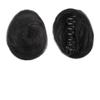 yanzhuen001 Bun Wig, Realistic Bun Hairpiece with Mini Claw Clip Effortless Womens Styling,Messy Bun Wig(Black) view 2