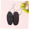 SKISUNO 2pcs Natural Lava Stone Foot Washboard Pumice Stone Scrub for Callus Repair view 2