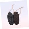 SKISUNO 2pcs Natural Lava Stone Foot Washboard Pumice Stone Scrub for Callus Repair view 3