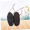 SKISUNO 2pcs Natural Lava Stone Foot Washboard Pumice Stone Scrub for Callus Repair view 4