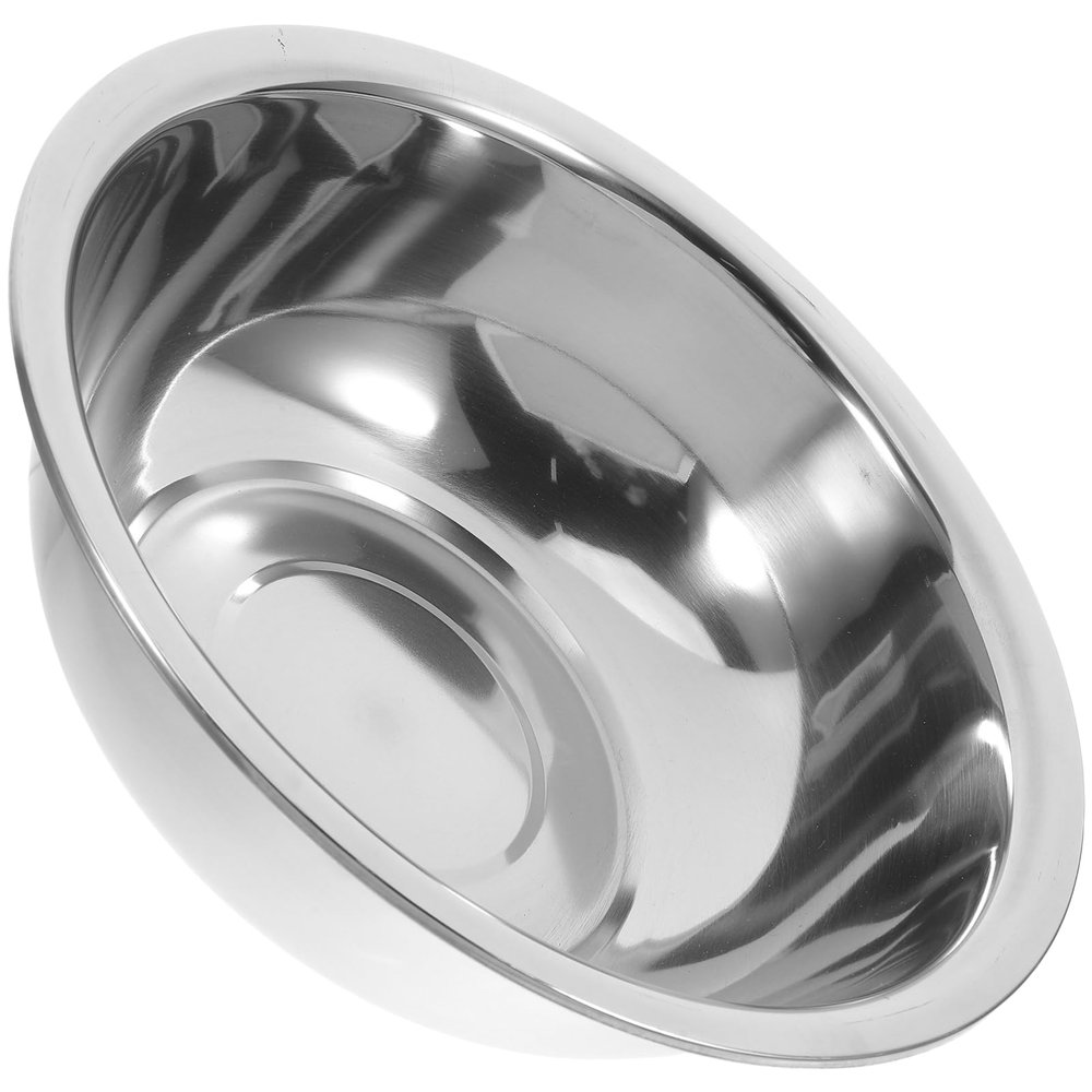 DIYEAH Footbath Deep Capacity Stainless Steel Wash Basin for Soaking Face Wash Laundry Home Decor Easy to Clean
