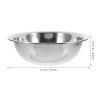 DIYEAH Footbath Deep Capacity Stainless Steel Wash Basin for Soaking Face Wash Laundry Home Decor Easy to Clean view 2