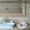 DIYEAH Footbath Deep Capacity Stainless Steel Wash Basin for Soaking Face Wash Laundry Home Decor Easy to Clean view 3