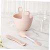 Happyyami 2sets Facial Mask Mixing Bowl Kit Silicone Bowl Mask Brush Set for Women view 3