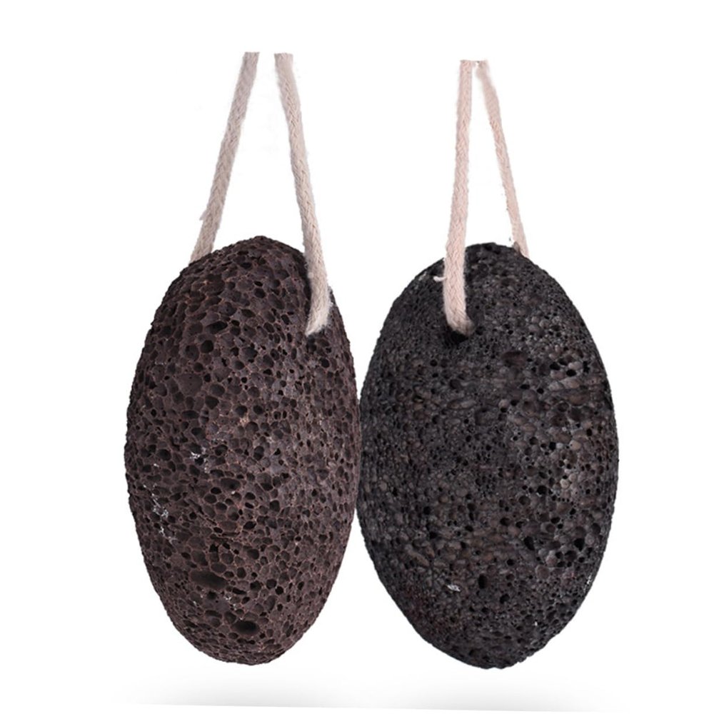 Didiseaon Natural Pumice Stone for Feet and Hands 2pcs Callus Remover Exfoliating Foot File for Smooth Skin and Pedicure