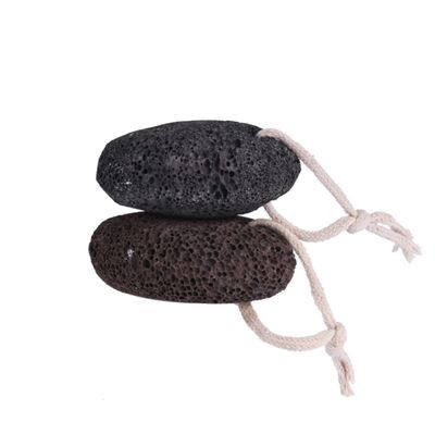 HAKIDZEL 2pcs Natural Pumice Stone for Feet Exfoliation and Dead Skin Removal Foot Care Tool for Heels and Palms Random for Smooth Skin