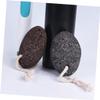 HAKIDZEL 2pcs Natural Pumice Stone for Feet Exfoliation and Dead Skin Removal Foot Care Tool for Heels and Palms Random for Smooth Skin view 2