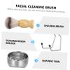HAKIDZEL Stainless Steel Dish Rack Beard Brush Tool Shaving Brush Holder Beard Grooming Accessories for Men view 3