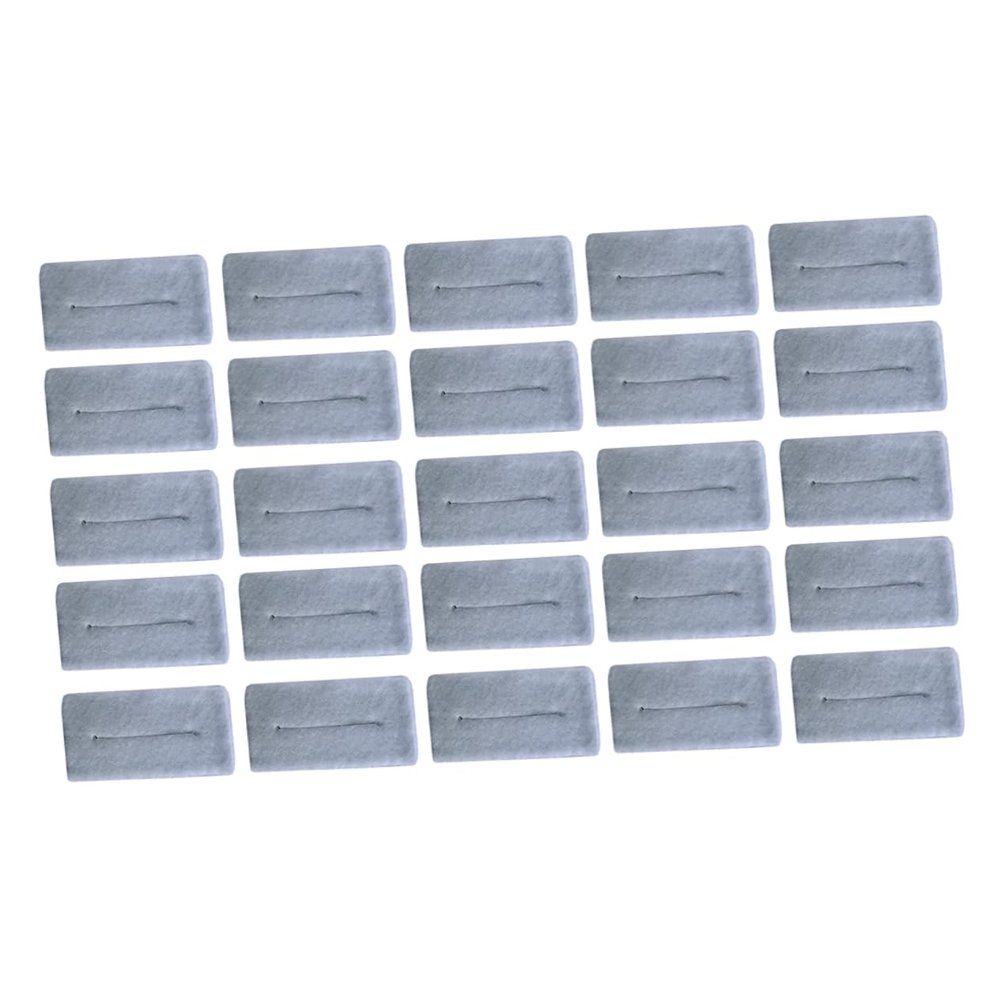 VICASKY 25pcs Perm Insulation Cotton Pad for Heat Curlers Thermal Insulation Mat Hairdressing Accessories