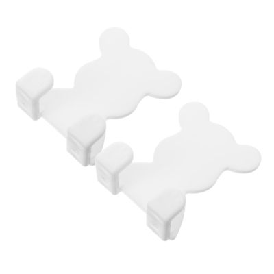 DIYEAH Razor Stand for Men Shower Wall Razor Holder Shaving Brush and Tool Stand Sturdy Plastic Shaving Supply