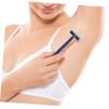 PLAFOPE 24pcs Women Hair Trimmer Shaving Razor Eyebrow and Nose Hair Trimmer Travel Razor Gentle and Safe view 4