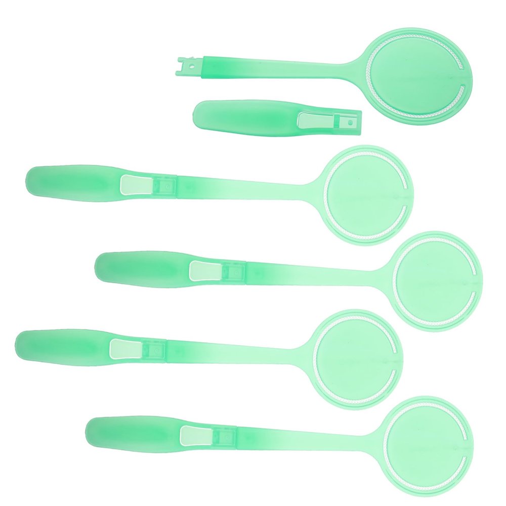 DONFAMDS 5pcs Facial Care Patting Tools with Detachable Handle for Moisturizing Pads for Toning Lotion Routine Absorption and Easy Patting