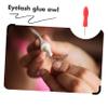 PENIKOKO 10pcs Stainless Steel Eyelash Glue Bottle Opening Needles Blocking Pins for Nozzle Piercing Salon Supplies view 4
