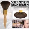Barber Brush Neck Duster, Shaving Brushes For Men, Long Handle Broken Hair Sweep Brush Soft Neck Face Cleaning, Barber Neck Duster for Salon or Home Use view 3