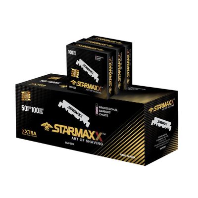 100 "Premium" Single Edge Razor Blades for straight razor