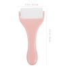 PLAFOPE Facial Massager Handheld Cold Compress Beauty Device for Skin Care Aging Puffiness Relief Convenient Manual Use Pink view 2