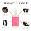 GOO GOO Tape in Hair Extensions Adhesive Remover 2pack(30ml*2), Wig Glue Remover, Removes Hair Glue, Wig Tape, Double Sided Extension Tape, Fast Acting Hair Extensions Remover view 2
