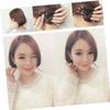 EXQUIMEUBLE 1set Hair Bun Maker Snap Hair Styling Tools Set Donut Bun Maker for Students view 4
