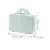 DIYEAH Travel Makeup Case Dividers Makeup Organizer Box Portable Hardshell Large Capacity Storage Case view 2
