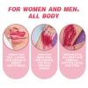 Hard Wax Beads for Hair Removal, 3lb Professional Wax for Sensitive Skin, Low Pain Wax Pellets for Bikini, Body & Legs, for Fine to Coarse Hair, Includes 5 Wooden Sticks, Strawberry Red view 3
