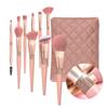 10pcs Diamond Makeup Brushes Set Cosmetics Blending Tool Powder Foundation Blush Highlight Eyeshadow Eyebrow Eyelash Brush view 1