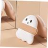 VICASKY 3pcs Cute Ghost Makeup Puff Dual-use Face Powder for Women Wet Dry Application Gentle Texture Compact for Travel for Beginners and Professionals view 3