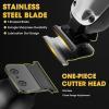 4-in-1 Cordless Hair Clippers for Men - T-Blade Trimmer/Foil Shaver/Nose Trimmer with LCD Display, 7 Guide Combs view 3