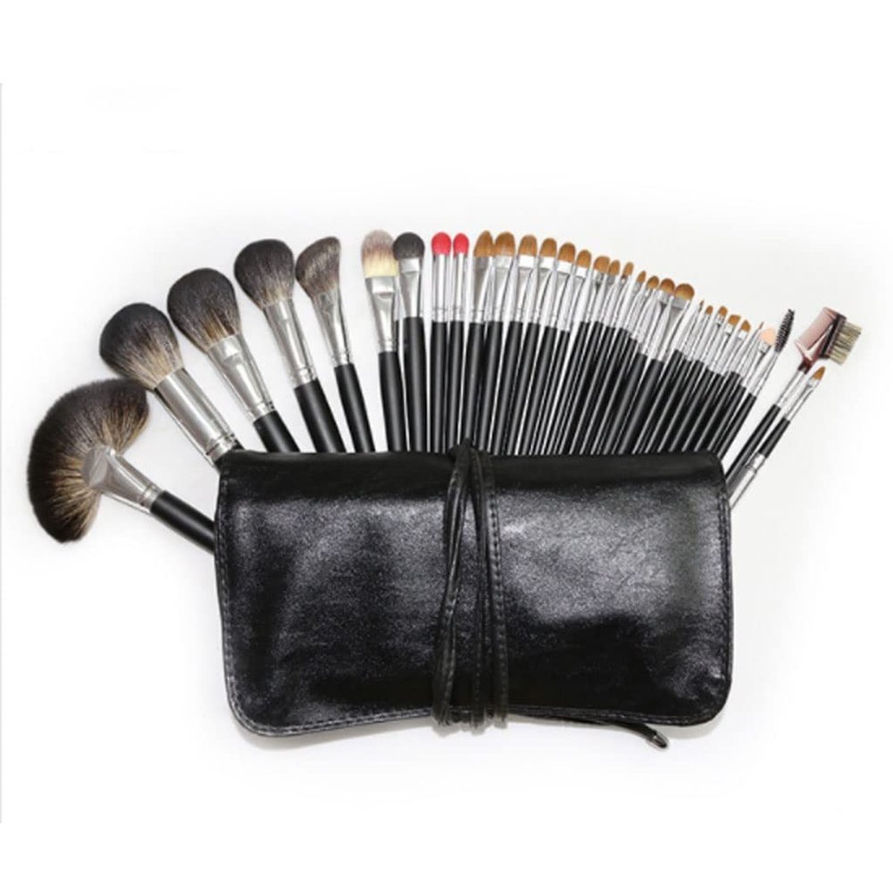 32 Animal Makeup Brush Set Wooden Handle Makeup Brush Eye Shadow Brush Makeup Artist