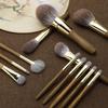 12 Green Sandalwood Makeup Brush Set Full Set Of Loose Powder Brush Eyeshadow Green Sandalwood view 4