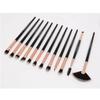 12 Eye Makeup Brushes Set Soft Bristles Eye Shadow Brush Nose Shadow Detail Eye Liner Brush(Argento) view 3