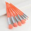7pcs Fluorescent Makeup Brushes Set Diamond Powder Eye Shadow Beauty Tools(D) view 4