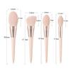 11pcs Cosmetics Brushes Set Powder Brush Face Blush Highlight Eye Shadow Eyebrow Beauty Make Up Tools view 2