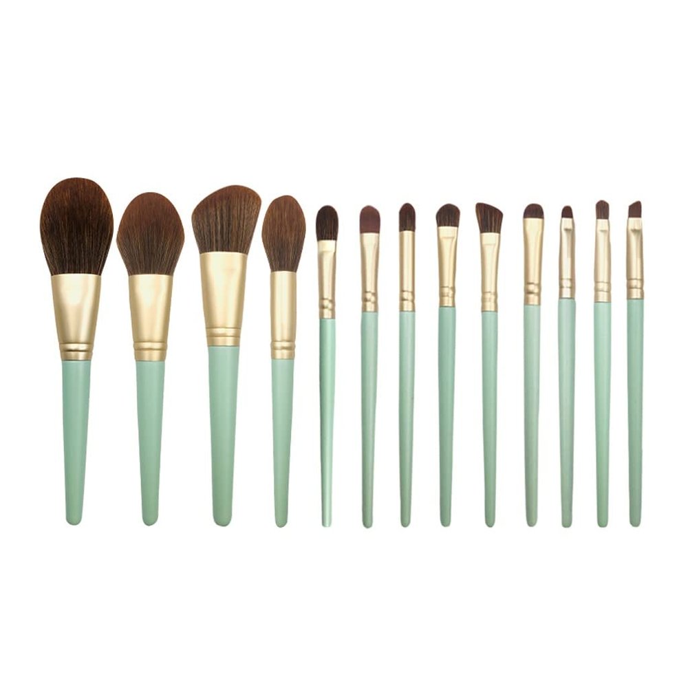 13pcs Makeup Brushes Set Powder Sculpting Highlighter Halo Dyed Brush Eye Shadow Eyebrow Concealer Make Up